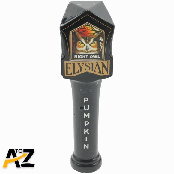 Elysian Night Owl Beer Keg Tap Handle Pumpkin 10" - Picture 2 of 12